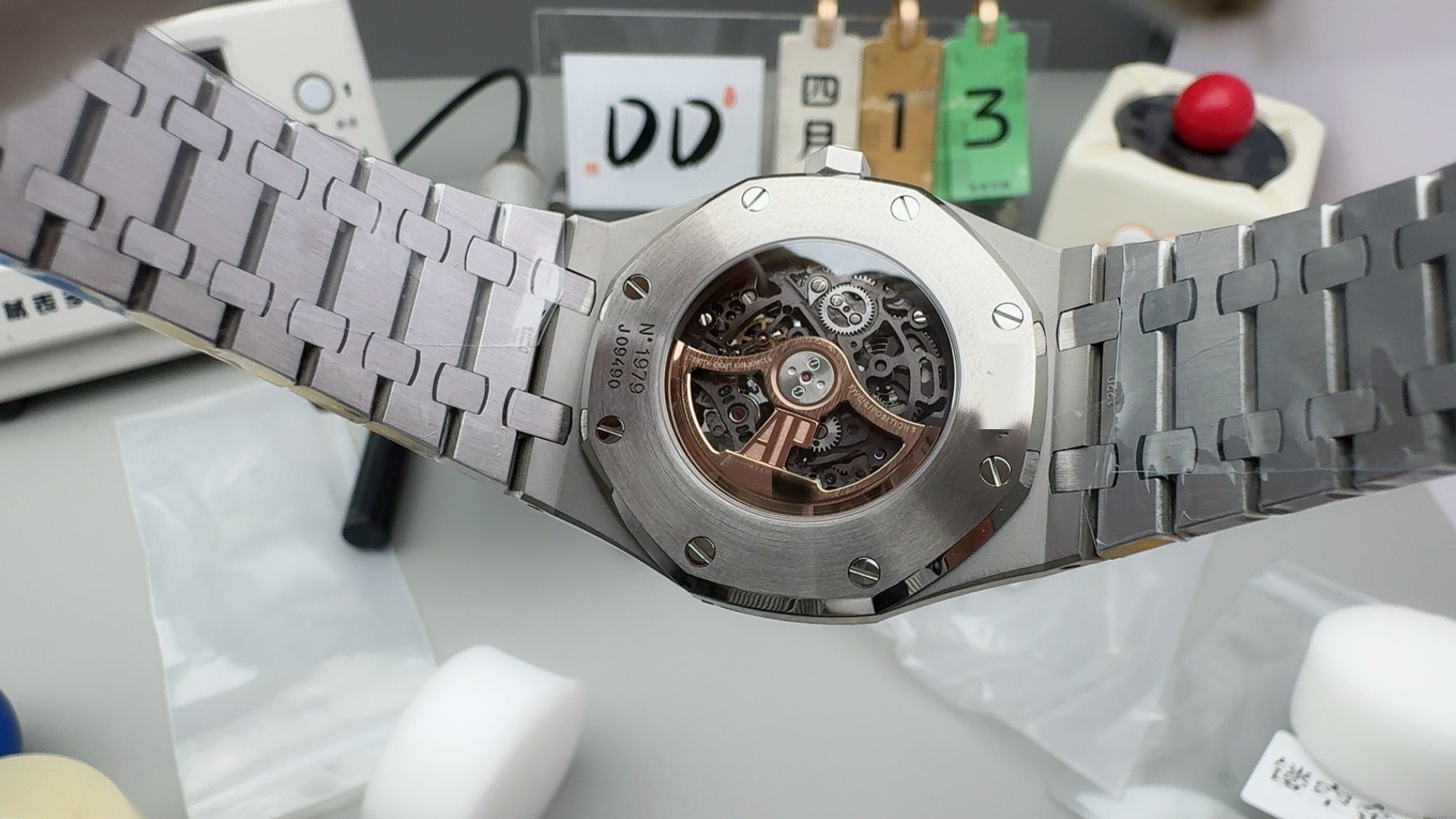 A-P002 Silver Bezel Hollowed out dial 16002