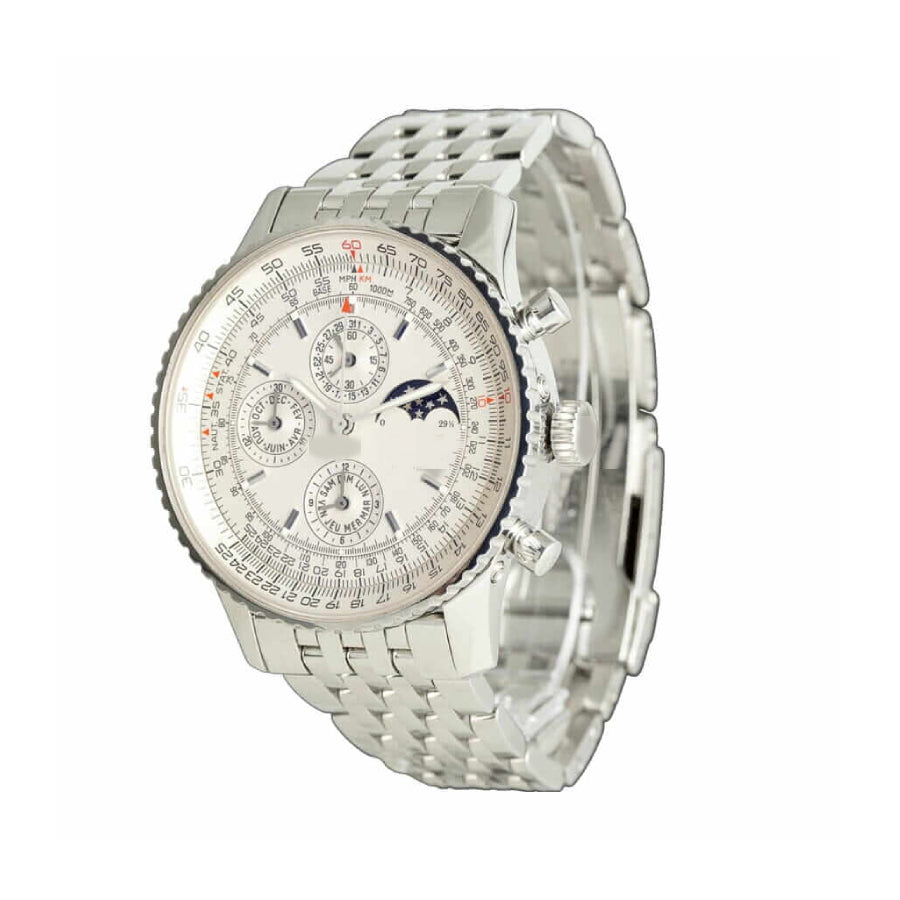BRL002 Silver White Dial 03015