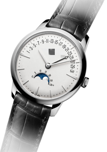 VC003 moon phase retrograde date 42.50 18K white gold 10045