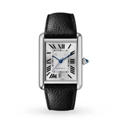 CTR012 Men Automatic Silver Calf Watch 08071