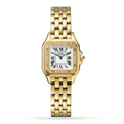 CTR013 Women Quartz Silver 18ct Gold Watch 08076