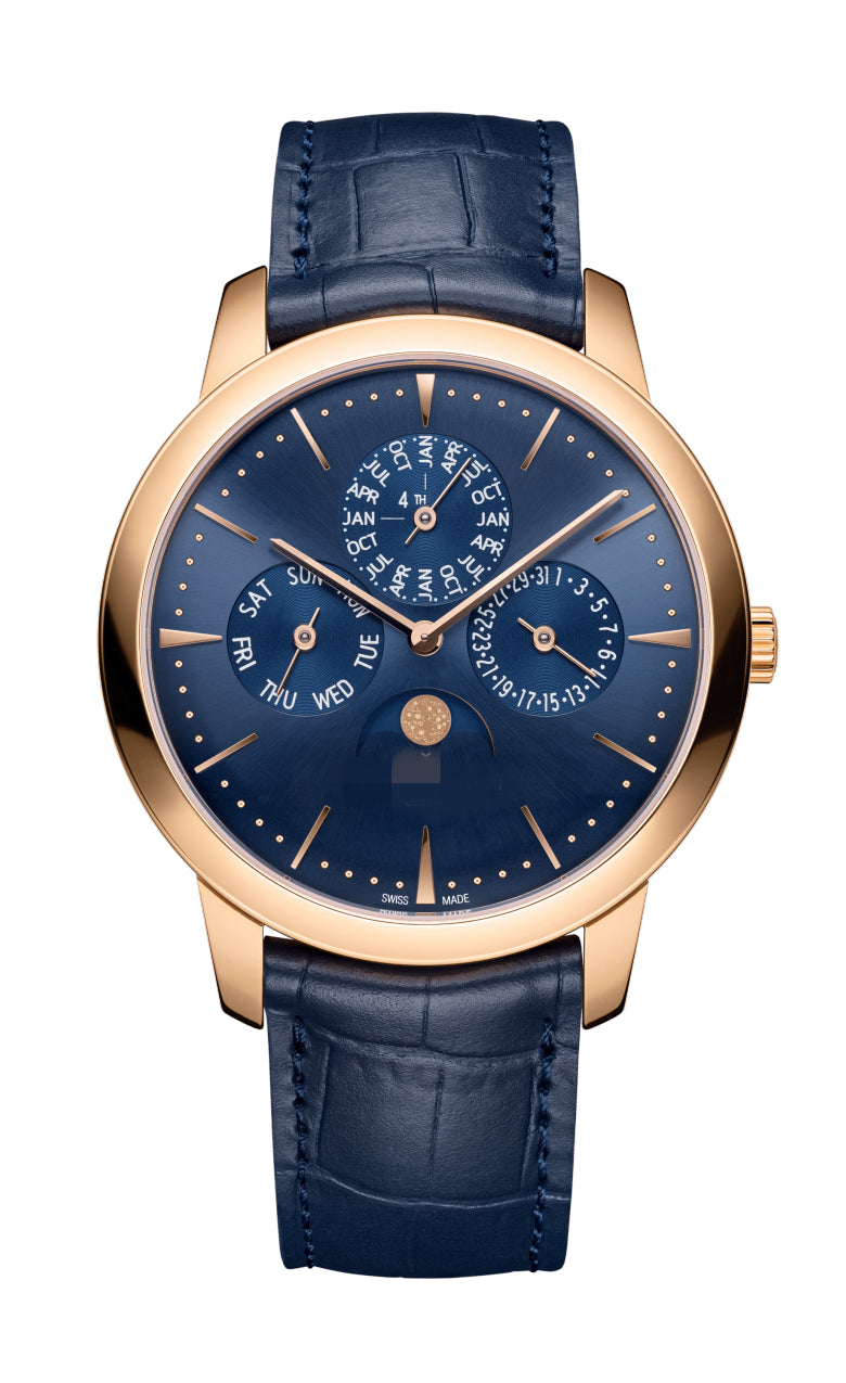 VC003 perpetual calendar ultra-thin 41 mm Pink gold 10039