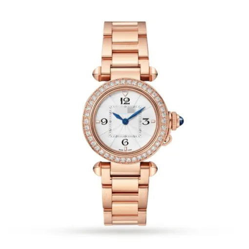 CTR003 Women Quartz Silver 18ct Rose Gold Watch 08020