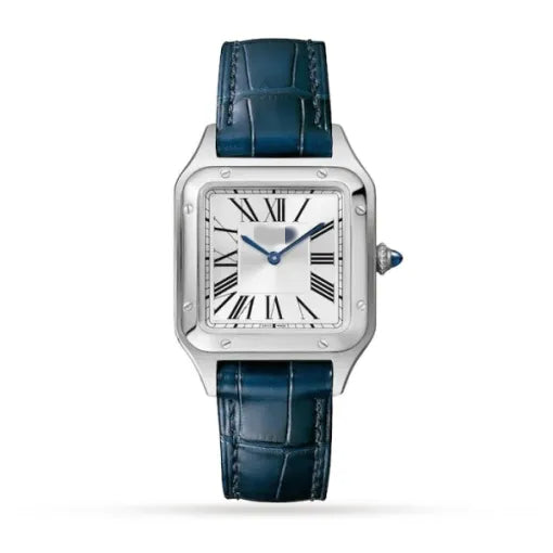 CTR007 Women Quartz Silver Alligator Watch 08054