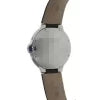 CTR001 Men Automatic Silver Leather Watch 08004
