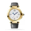 CTR003 Men Automatic Silver Alligator Watch 08013