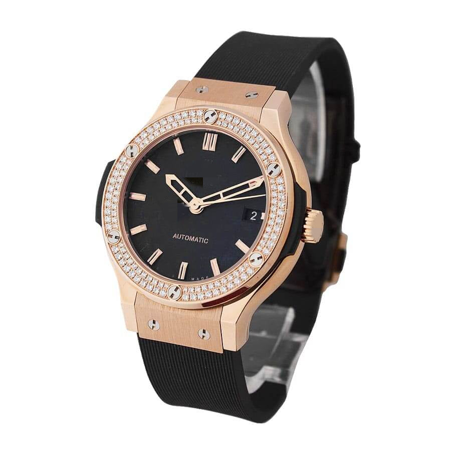 HBT002  Iced Out Black Dial 07044