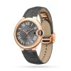 CTR001 Men Automatic Grey Alligator Watch 08002