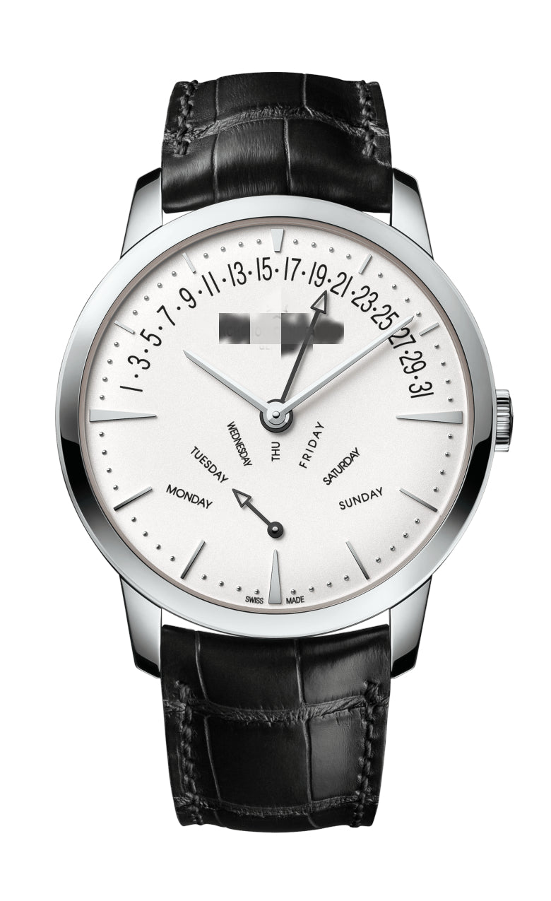 VC003 retrograde day-date 42.50 18K white gold 10038