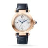 CTR003 Women Automatic Silver Alligator Watch 08015