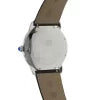 CTR004 Men Automatic Silver Leather Watch 08025