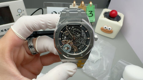 A-P002 Silver Bezel Hollowed out dial 16002