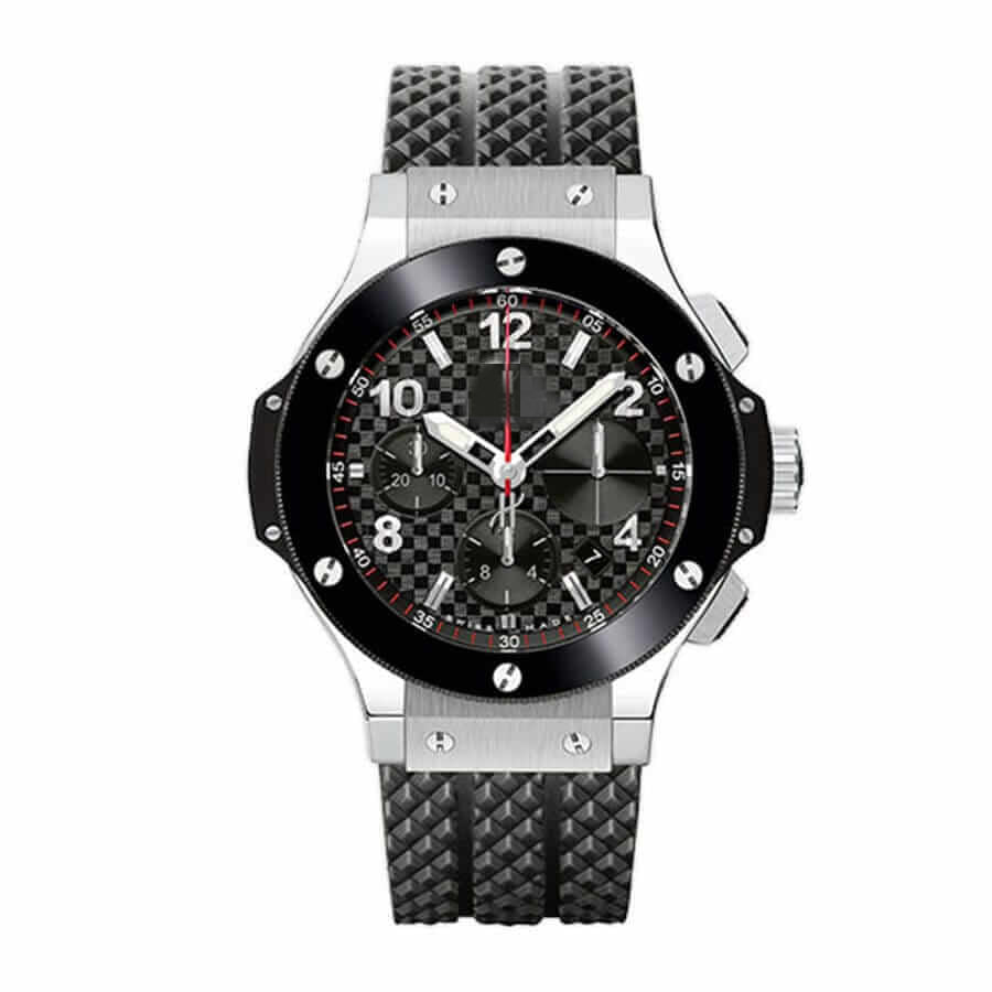 HBT001 Black Dial Rubber Strap 07003