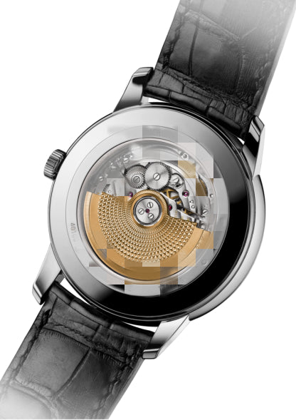 VC003 moon phase retrograde date 42.50 18K white gold 10045