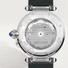 CTR003 Men Automatic Silver Alligator Watch 08014
