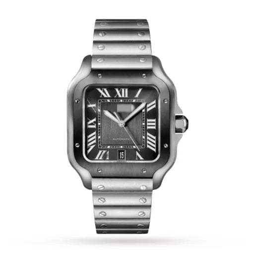 CTR006 Men Automatic Grey Stainless Steel Watch 08036