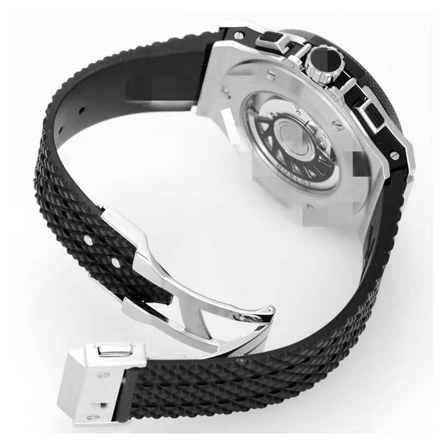 HBT001 Black Dial Rubber Strap 07003