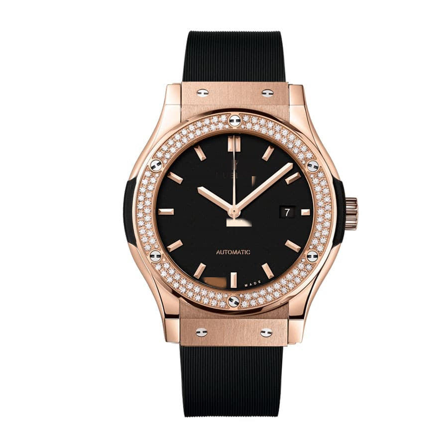 HBT002  Iced Out Black Dial 07044