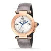CTR003 Women Automatic Silver Alligator Watch 08015