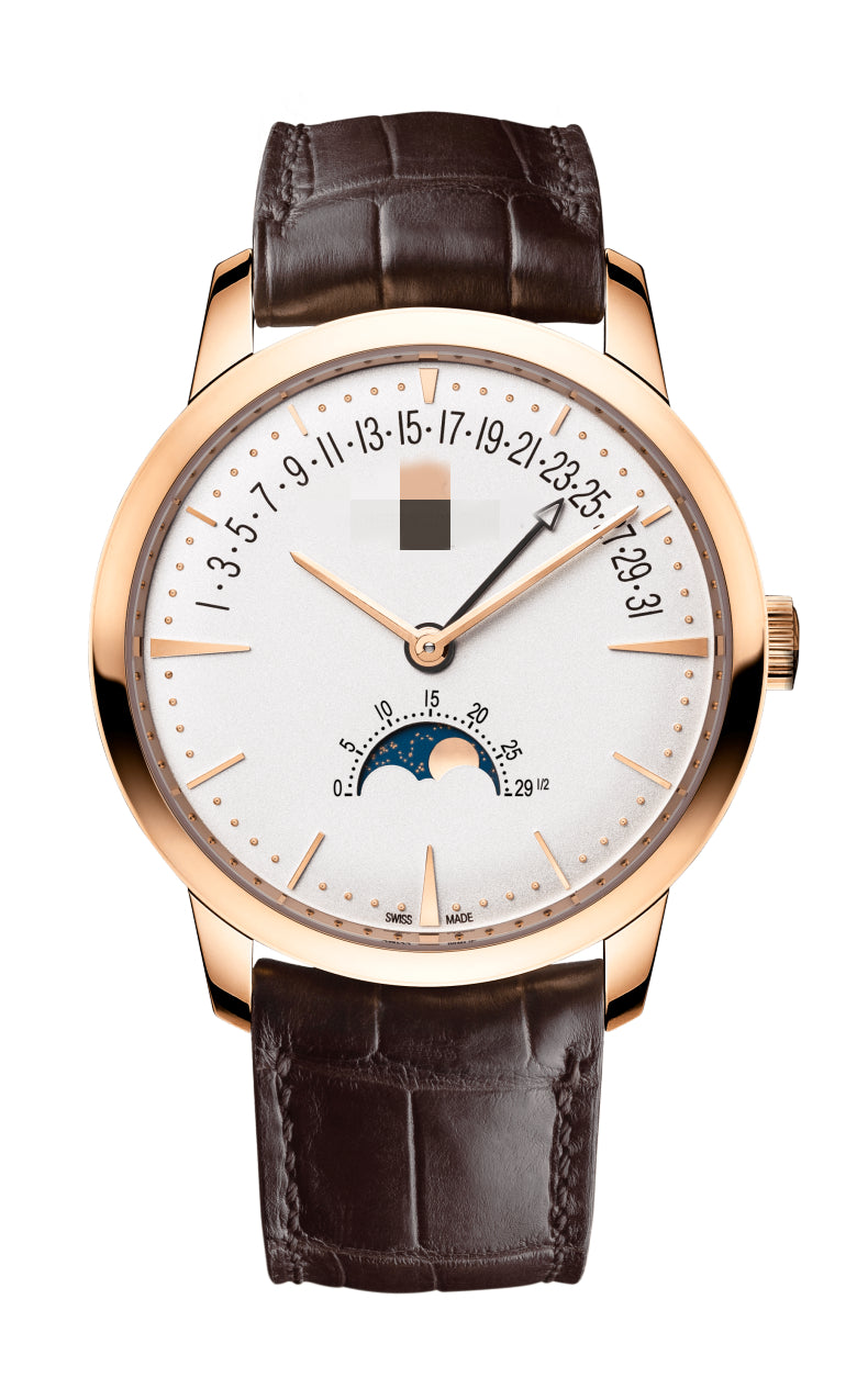 VC003 moon phase retrograde date 42.50 18K 5N pink gold 10046