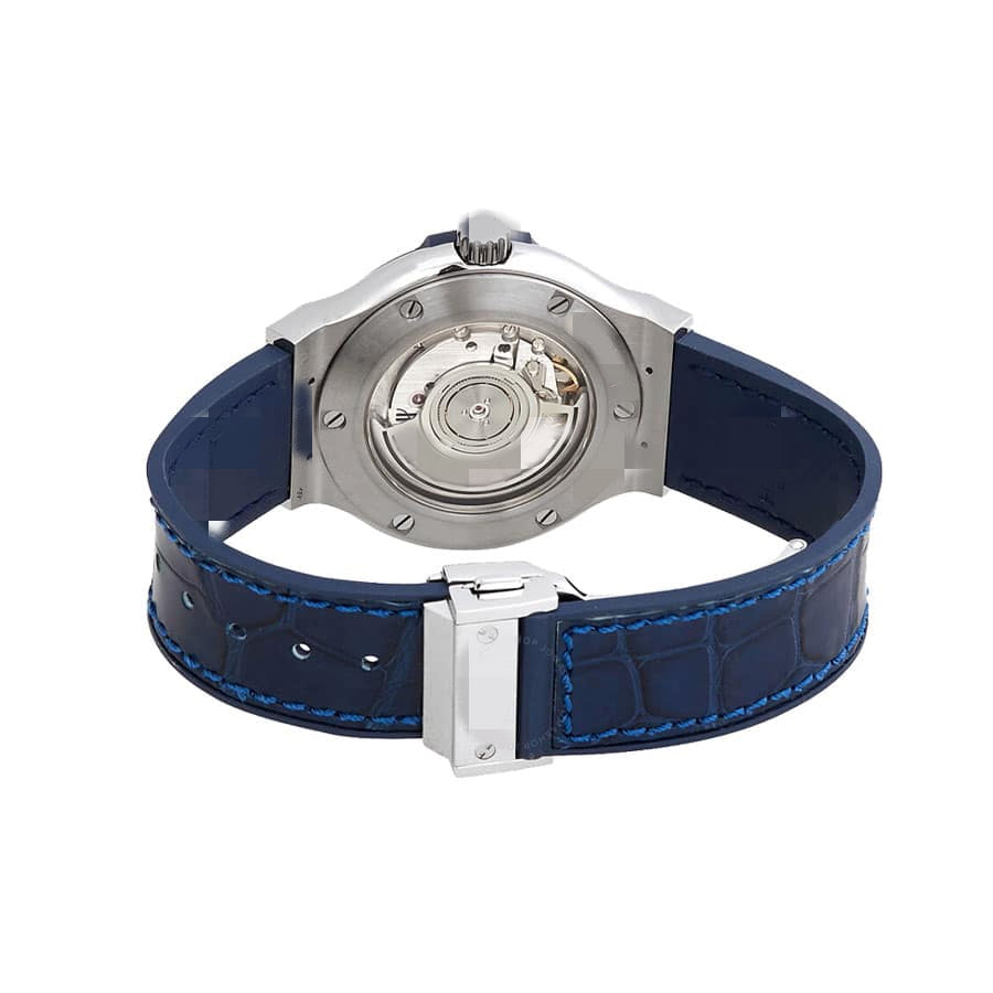 HBT002 Automatic Blue Sunray Dial Titanium 07033