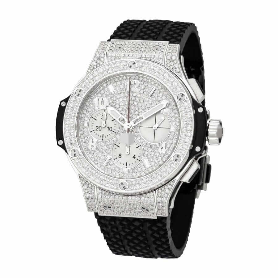 HBT002 Diamond Silver Dial 07041