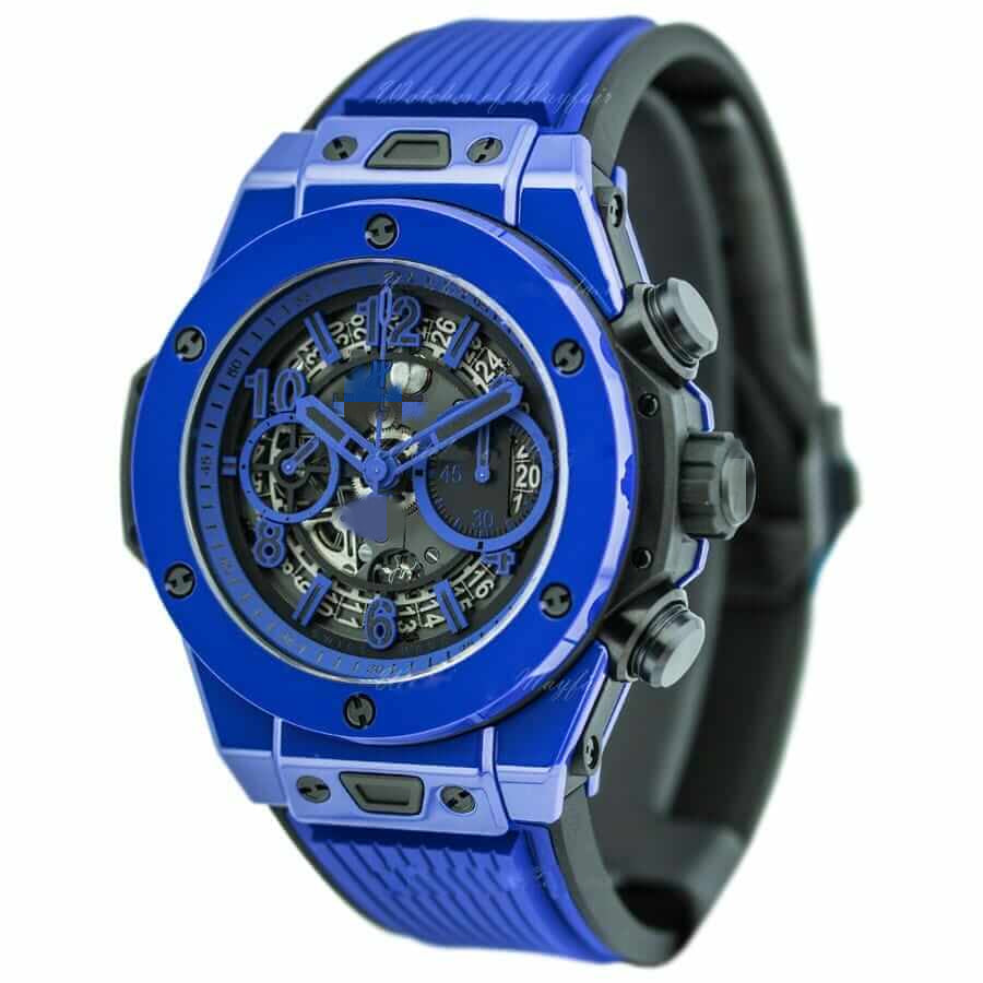 HBT001 Steel Ceramic Blue Dial 07011