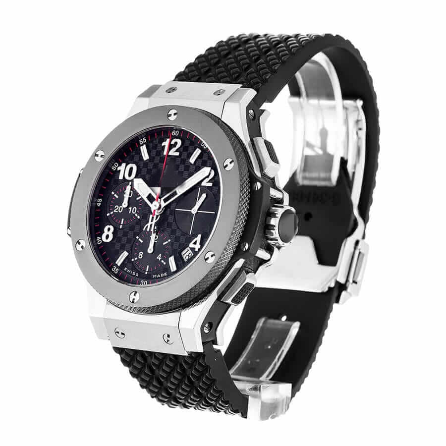 HBT001 Black Dial Rubber Strap 07003