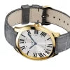 CTR002 Men Automatic Silver Leather Watch  08012