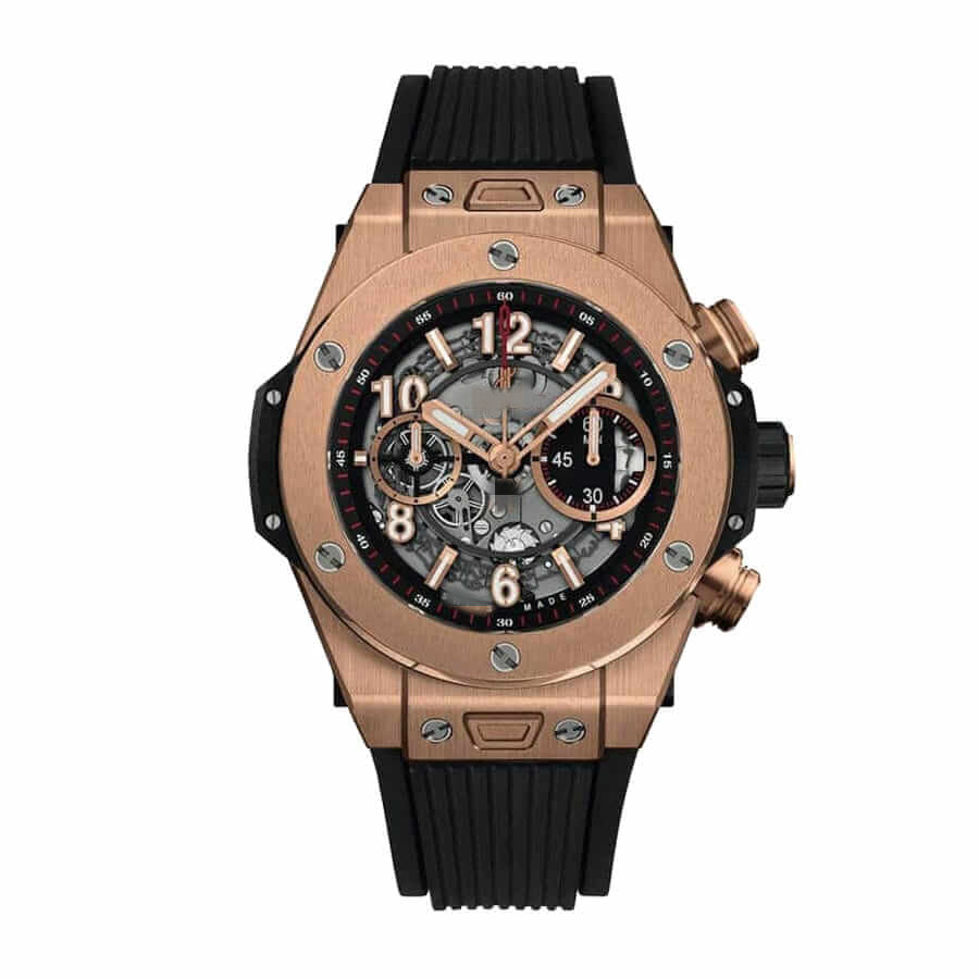 HBT001  King Gold Flyback Skeleton  07001