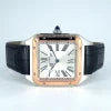 CTR007 Men Automatic Silver Stainless Steel & 18ct Rose Gold Watch 08050