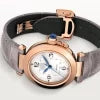 CTR003 Women Automatic Silver Alligator Watch 08015